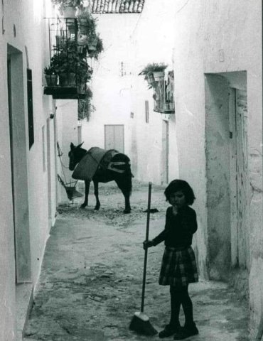 Barriendo callejón